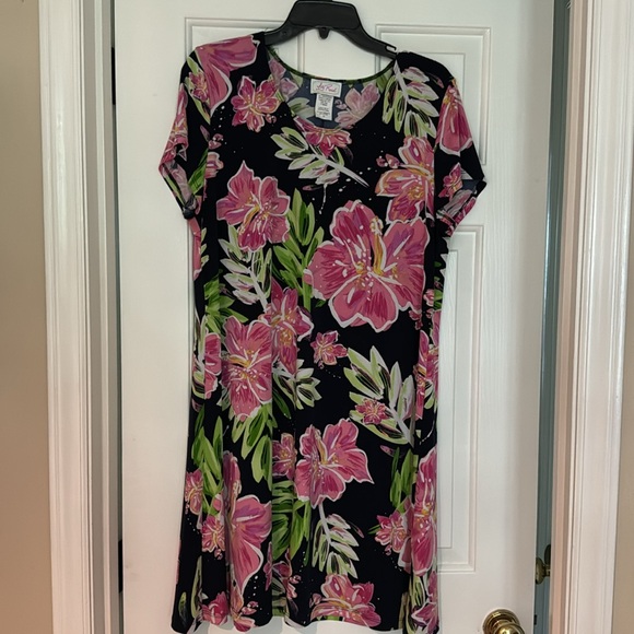 Lilly Road Set of two print A Line dresses Size XL - Picture 3 of 4